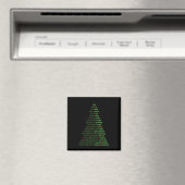 Spaß Binary Christmas Tree Computer Programmierer  Magnet (In Situ (Geschirrspüler))