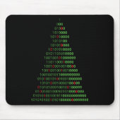 Spaß Binary Christmas Tree Computer Programmierer  Mousepad (Vorne)