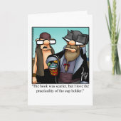 Spaß-Blank-Grußkarte Karte (Vorderseite)