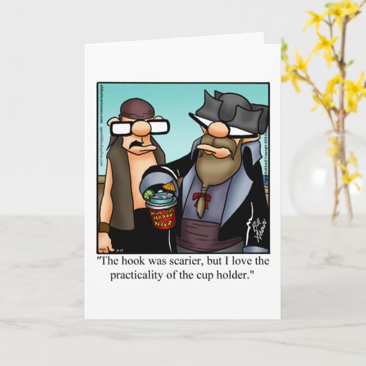 Spaß-Blank-Grußkarte Karte (Gelbe Blume)