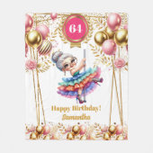 Spaß Blanket Personalisiertes Geschenk für Oma Fleecedecke (Vorderseite)