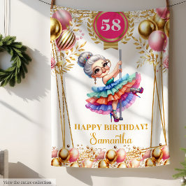 Spaß Blanket Personalisiertes Geschenk für Oma Fleecedecke