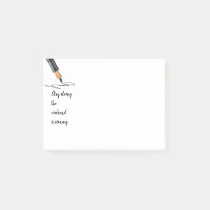 Spaß Bleibe Strong The Weekend kommt! Angebotssche Post-it Klebezettel