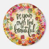 Spaß Blume sind Ihre eigene Art von Schönheit Magnet (Vorne)