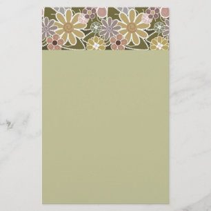 Spaß-Blumenbriefpapier Briefpapier
