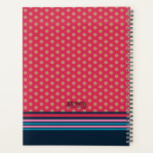 Spaß Blütenbibel Gott Verse Fröhliche Inspirivität Planer (Rückseite)