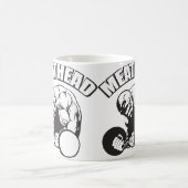 Spaß "Body Gebäude" - MEATHEAD Kaffeetasse (Mittel)