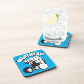 Spaß "Body Gebäude" - MEATHEAD Untersetzer (Rechte Seite)