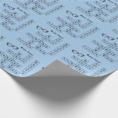 Spaß "Brain Time!" Crossword Sonnenbrille Art Geschenkpapier (Ecke)
