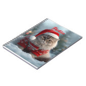 Spaß British Shorthair Cat Weihnachten Personalisi Notizblock (Linke Seite)