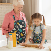 Spaß Buchstaben Schürze