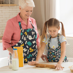 Spaß Buchstaben Schürze