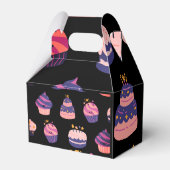 Spaß bunt danke Ihnen Leckerei/Gefallen/Geschenkbo Geschenkschachtel (Rückseite)