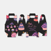 Spaß bunt danke Ihnen Leckerei/Gefallen/Geschenkbo Geschenkschachtel (Ungefaltet)