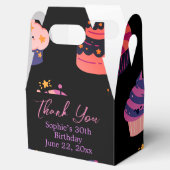 Spaß bunt danke Ihnen Leckerei/Gefallen/Geschenkbo Geschenkschachtel (Geöffnet)