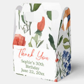 Spaß bunt danke Ihnen Leckerei/Gefallen/Geschenkbo Geschenkschachtel (Geöffnet)