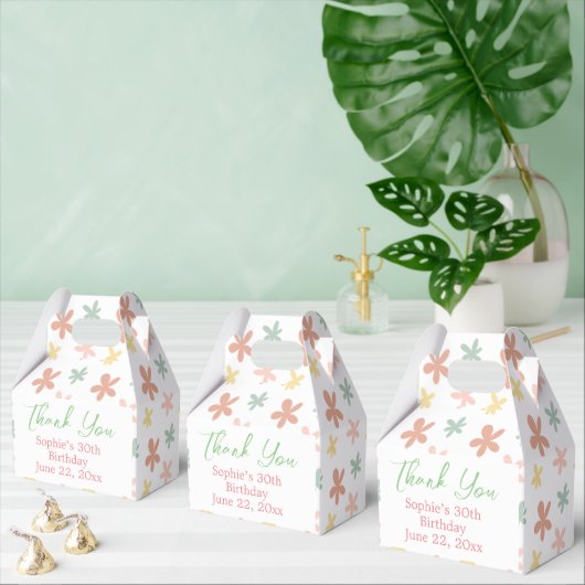 Spaß bunt danke Ihnen Leckerei/Gefallen/Geschenkbo Geschenkschachtel (Zahlreiche)