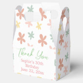 Spaß bunt danke Ihnen Leckerei/Gefallen/Geschenkbo Geschenkschachtel (Geöffnet)