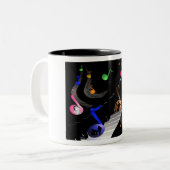 Spaß-bunte musikalische Tasse (Vorderseite Links)
