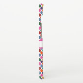 Spaß, bunte Polka-Punkte Samsung Galaxy Hülle (Linke Seite)