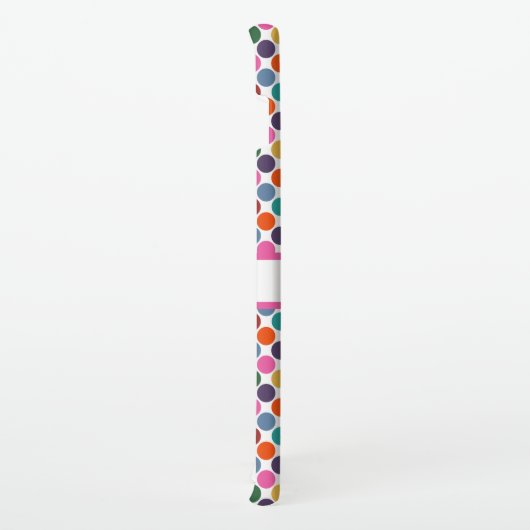 Spaß, bunte Polka-Punkte Samsung Galaxy Hülle (Rechte Seite)