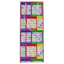 Spaß buntes BINGO kardiert Geschenk-Tasche Geschenktüte Für Weinflaschen