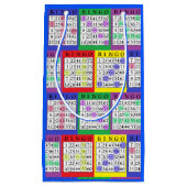 Spaß buntes BINGO kardiert Geschenk-Tasche Kleine Geschenktüte (Vorderseite)