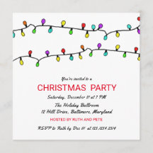 Spaß-buntes Weihnachtslicht-WeihnachtsParty