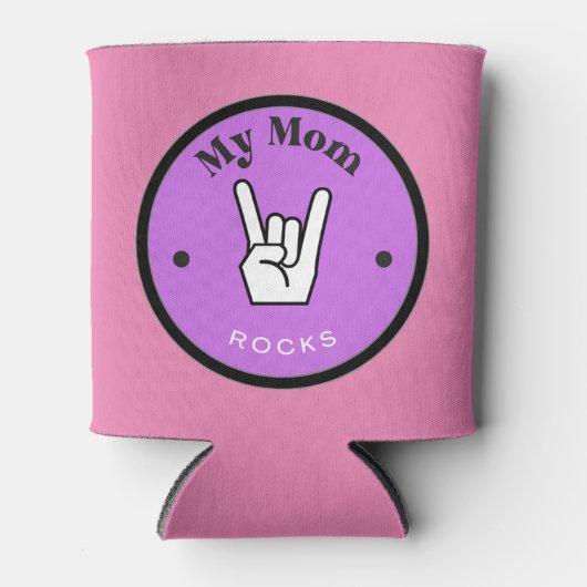Spaß! Can Cooler - Meine Mama ROCKS! Dosenkühler (Vorderseite)