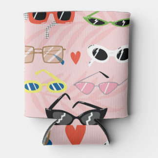 Spaß Cartoon: Trendy Sunglassensammlung Dosenkühler