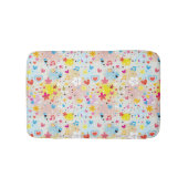 Spaß-Cartoonmuster Badematte (Vorderseite)