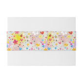 Spaß-Cartoonmuster Einladungsbanderole (Rückseitenbeispiel)