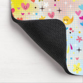 Spaß-Cartoonmuster Mousepad (Ecke)