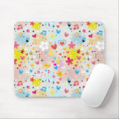 Spaß-Cartoonmuster Mousepad (Mit Mouse)