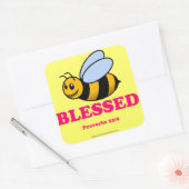 Spaß Christlich Quadratischer Aufkleber (Umschlag)