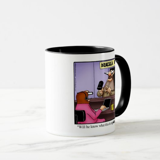 Spaß Coffee Tasse Spectickles (VorderseiteRechts)