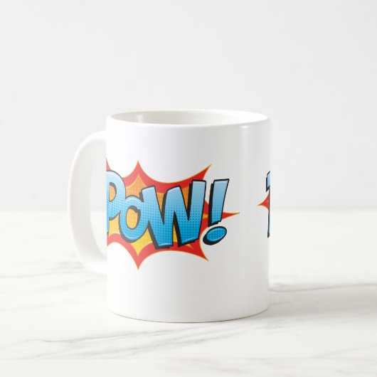 Spaß-Comic-Kriegsgefangen! Kaffeetasse (Vorderseite Links)