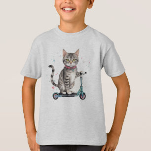 Spaß Cool Kick Scooter Tierischer Spaß T-Shirt