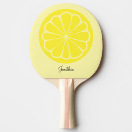 Spaß Cool Lemon Yellow Tischtennis Schläger