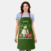 Spaß Cool Snowman Weihnachten Lieblingszeit des Ja Schürze (Getragen)