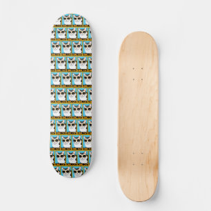 Spaß Coole Katze Skateboard