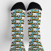 Spaß Coole Katze Socken (Oben)