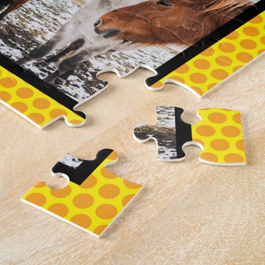 Spaß Cooler Cousin Modernes Comic FotoCollage Puzzle (Seite)