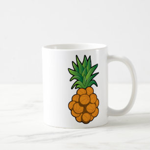 Spaß Cooles Ananas Design - Grafik - C Kaffeetasse
