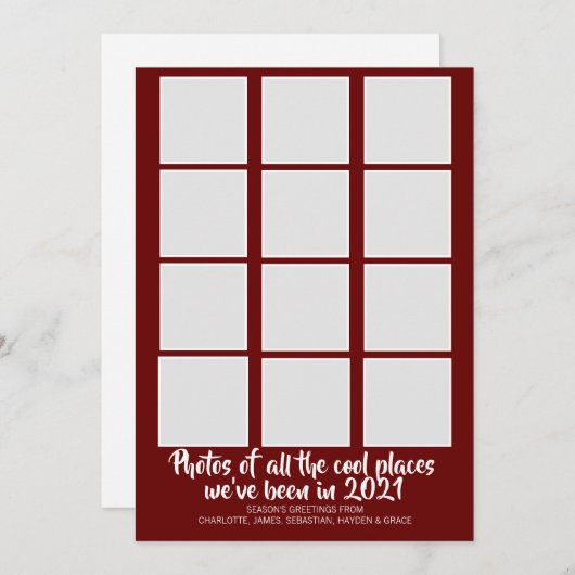 Spaß Corona Virus 2021 Weihnachten (Vorne/Hinten)