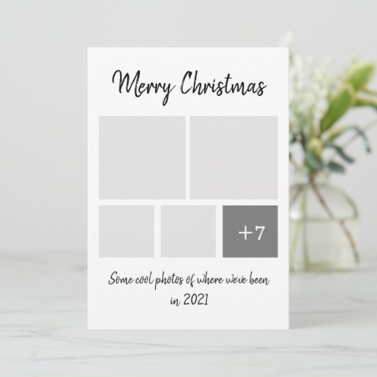 Spaß Corona Virus 2021 Weihnachten (Stehend Vorderseite)