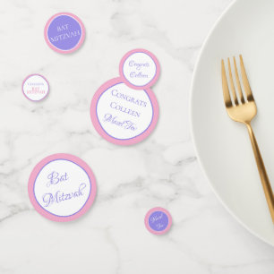 Spaß! Custom Bat Mitzvah Confetti Konfetti
