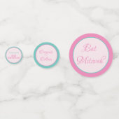 Spaß! Custom Bat Mitzvah Konfetti (Rückseiten)