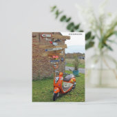 Spaß Dänemark Postkarte! Postkarte (Stehend Vorderseite)