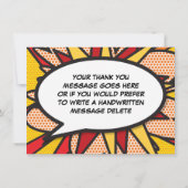 Spaß DANKE Typografie Moderne (Rückseite)